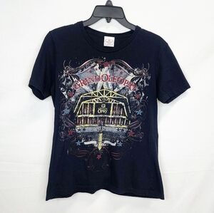 Vintage Grand Ole Opry Nashville Rhinestone Detail Short Sleeve Shirt